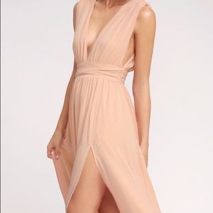 Blush gown